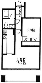 渋谷プロパティータワー 1404 間取り図