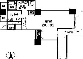 品川シーサイドビュータワー2 806 間取り図