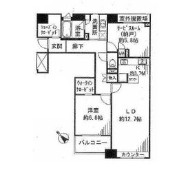 パークハウスエスプラナード 4階 間取り図