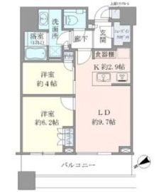 ブリリアタワーズ目黒 18階 間取り図