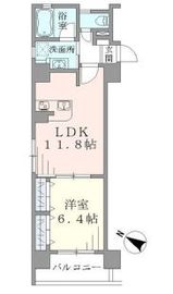 ラキャリラット日本橋 901 間取り図