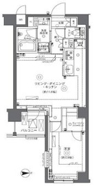 ZOOM中野坂上 4階 間取り図