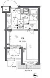 ZOOM中野坂上 1階 間取り図