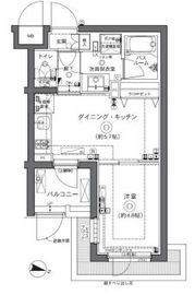ZOOM中野坂上 1階 間取り図