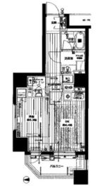 グランスイート明石町 9階 間取り図