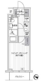 プライマル五反田 604 間取り図