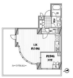 パシフィックコート中延 301 間取り図