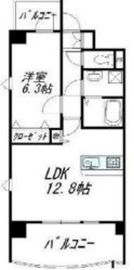 プリマベーラ大崎 301 間取り図