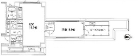 四谷デュープレックスD-R 1階 間取り図