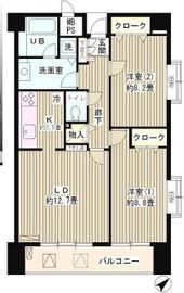 アステリオン松濤 201 間取り図