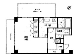 ドゥーエ千石 501 間取り図