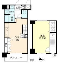 スターハイム 603 間取り図