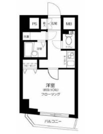 レガリアタワーレジデンス 2階 間取り図