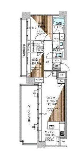南青山マスターズハウス 6階 間取り図