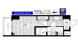 ステージグランデ秋葉原 3階 間取り図