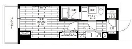 ステージグランデ秋葉原 2階 間取り図