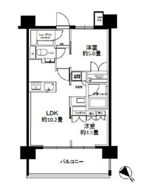 オークプレイス目黒リバーテラス 7階 間取り図