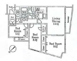 アビタシオン 403 間取り図