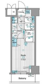 グランド・ガーラ銀座 12階 間取り図