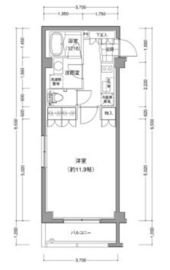 JP noie 小石川富坂 (ジェーピーノイエ小石川富坂) 101 間取り図