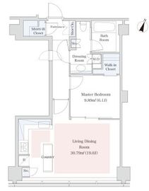 ラ・トゥール青葉台 2408 間取り図