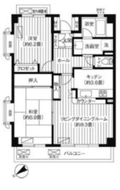 代々木カサグランデ 408 間取り図