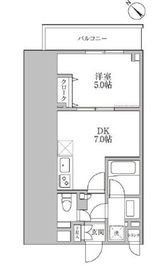 レジディア荻窪Ⅲ 501 間取り図