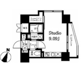 フリージアテラス 1103 間取り図