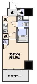 コンフォリア春日富坂 611 間取り図