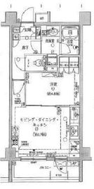 ルピナス高輪 5階 間取り図