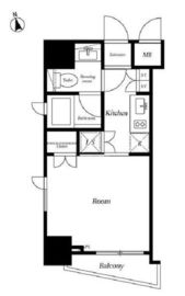 セントラル銀座 901 間取り図