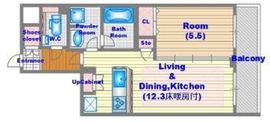 コンシェリア東京ザレジデンス 5階 間取り図