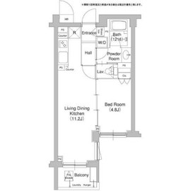 コンフォリア原宿 505 間取り図