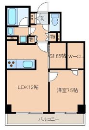 レジディア文京音羽 506 間取り図