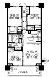 シティテラス杉並方南町 6階 間取り図