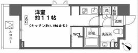 カスタリア大森 201 間取り図