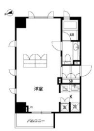 セントラル銀座 505 間取り図