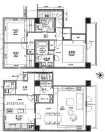 ラフィーネ代々木 2階 間取り図