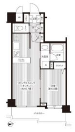 シャンドール目黒 305 間取り図