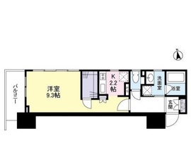 スタイリオ品川中延 714 間取り図