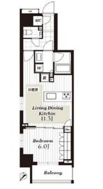 オープンレジデンシア日本橋横山町 9階 間取り図