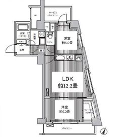 目黒テラス 403 間取り図