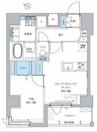 casa KEITO 202 間取り図