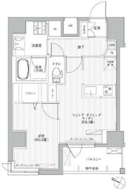 casa KEITO 402 間取り図