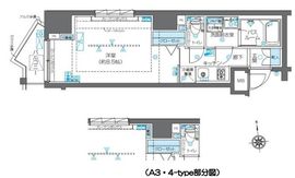 ZOOM渋谷笹塚 2階 間取り図