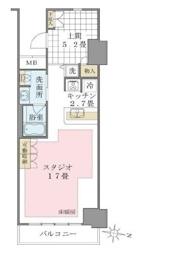 ブリリアイスト東雲キャナルコート 226 間取り図