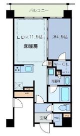 ルジェンテ浅草 6階 間取り図