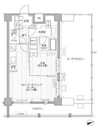 プラネソシエ大森山王 409 間取り図