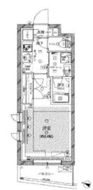 クレイシア目黒碑文谷 2階 間取り図