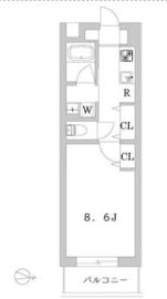 グランデュオ三軒茶屋4 203 間取り図